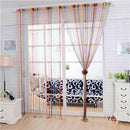 Room Divider Fly Screen Curtain Strip Tassel Colorful Hot Window Panel Door Q1D3