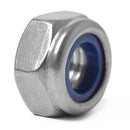 175pcs 304 Stainless Steel Hexagon Lock Nuts Nylon Insert Self Locking Nuts