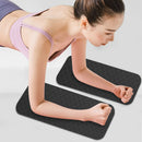 Yoga Knee Pads Wrist Hips Elbows Balance Support Mats Sport Cushion (Black) A