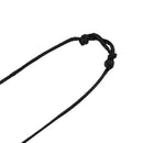 Labradorite Necklace Natural Stone Pendant Wrap Braid Necklace Yoga Macrame