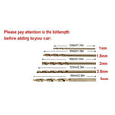 50Pcs Drillforce Tools M35 Cobalt Drill Bit Set,Hss-Co Drill Set 1-3Mm,For  D3G4