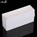 30 Holes Acrylic Nail Art Drill Bit Holder Stand Storage Container Case  NIY