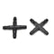 20 Pcs Black Sprinkler Irrigation Tee Pipe Barb Hose Fitting Joiner Drip Sy