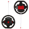 1/24 Drift Speed Radio Steering Wheel Remote Control RC Racing Car+LEDLight #gib
