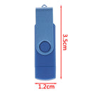 2in1 16GB USB 2.0 Flash Drive Memory Stick U Disk for OTG Phone Laptop â„–[