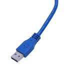 50cm 20" Data Transfer USB 3.0 A Male to Female Extension Cable Blue P5G2