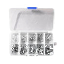 5X(120Pcs/Lot 304 Stainless Steel Stainless Steel E Clip Washer assortment H7G5)