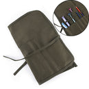 Roll Up Canvas Paint Brush Bag For Artist Draw Pen Brush School Arts Supplies 3C