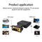 HDMI Female to VGA Male Converter with Audio Adapter SUpport 1080P Signal O Q8Y3