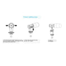 Vlogging Video Camera Microphone Condensor Directional Mic Smartphone Mic
