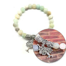 Women Men Natural Stone Bead Bracelet Pendant Elastic Bracelet 2019 Super 2019