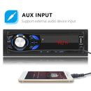 Single 1 DIN Bluetooth Car Stereo MP3 Player Radio AUX TF Card U Disk Head Unit
