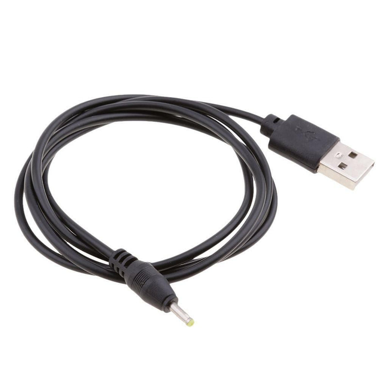 4 Pieces USB A Male To 2.5mmx0.7mm DC Tip Plug Connector Charging Cord Cable