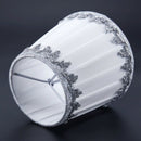 Fabric Chandelier Lampshade Holder Clip on Sconce Beside Bed Lamp Hanging L Y1N7