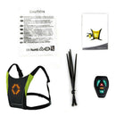 Turn Signal Vest Bicycle Gray Direction Indicator Wireless Walking Guiding
