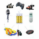 3-Slot USB Battery Charger Smart Charging For High Quality Rechargeable BatS Ew