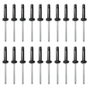 20 Pieces M5 Aluminum Long Pop Blind Rivets for Kayak Canoe Boat Accessories