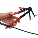 Pro Long Reach Flexible Hose Clamp Clip Band Ratcheting Removal Pliers Ueful