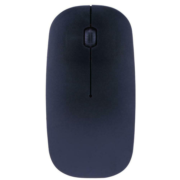 2.4GHz 1,000DPI Ultra-thin 3-Button Wireless Photoelectric Mouse (Black)