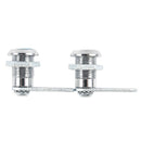 2 Pcs Keyed Alike Cupboard Mailbox File Cabinet Desk Drawer Cam Lock + 2 Ke N1J7