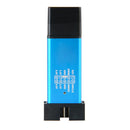Aluminum Mini USB Emulator Downloader STM8 STM32 for STLink ST-Link V2 Rand F7H9