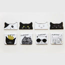 4 Pcs Cartoon Fruit Animal Cats Magnet Bookmark Paper Clip School Office Su