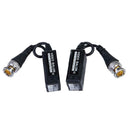 1 Pair CCTV Via Twisted Pairs Passive Transceiver CAT5 BNC Video Balun