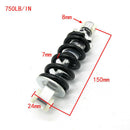 150mm 750lbs Rear Shock Absorber Suspension For 2 Stroke Quads  Bikes