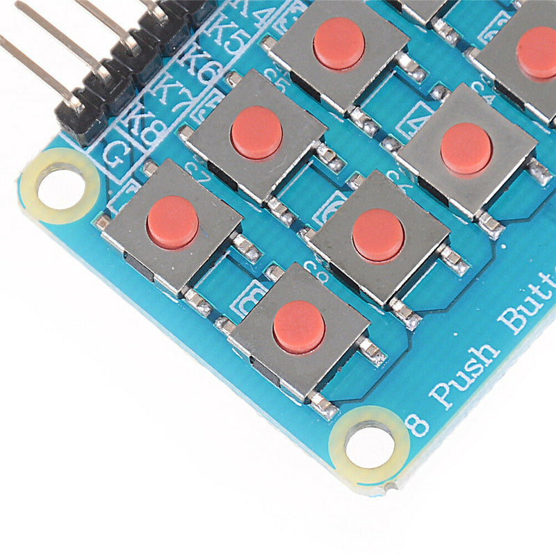 Matrix 8 Keypad Keyboard Board Module 8 Button Tactile Switch for Arduino JR