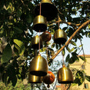 Outdoor Garden Wind Chimes Metal Yard Garden Hanging Decor Copper NEW W1H8
