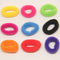 Fashion 100pcs Elastic Rope Ring Hairband Women Girls Hair Band Ponytail Holder
