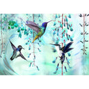 5D DIY Full Round Drill Diamond Painting Bird Cross Stitch for Gift (B1071) A