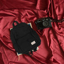 Linen Small Backpack Unisex School Bag For Teenage School Backpack For Stud D1P5
