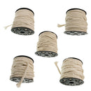 60 Meters Natural Cotton Twisted Cord Rope Sash Craft Macrame Artisan String