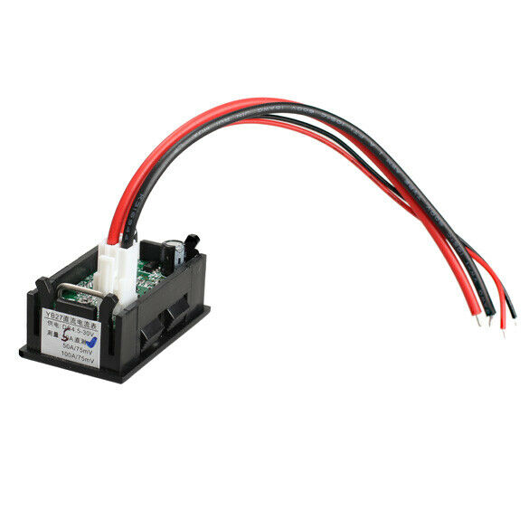 Digital DC Ammeter 5A Blue LED Panel Amp Meter Digital Electricity Meter