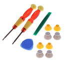 8 Pieces Bundle Joystick Analog Stick Cap Covers (4 Gray Left + 4 Yellow Right )