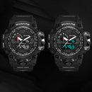Panars Multi-Function Outdoor Men'S Electronic Watch Double Display Pointer