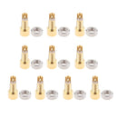 10x Pure Copper Plated Headphone Connector MMCX Screws Earphone Accessories
