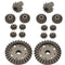 16Pcs Upgrade Parts Motor Driving Gear Metal Differential Gear Combo Set Made of