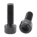 4Pcs MTB Bike Bicycle Water Bottle Cage Bolts Holder Socket Screws Black