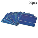 100Pcs 52x52Mm 0.5V 0.43W Solar Panel Diy Solar Cell Battery Charger