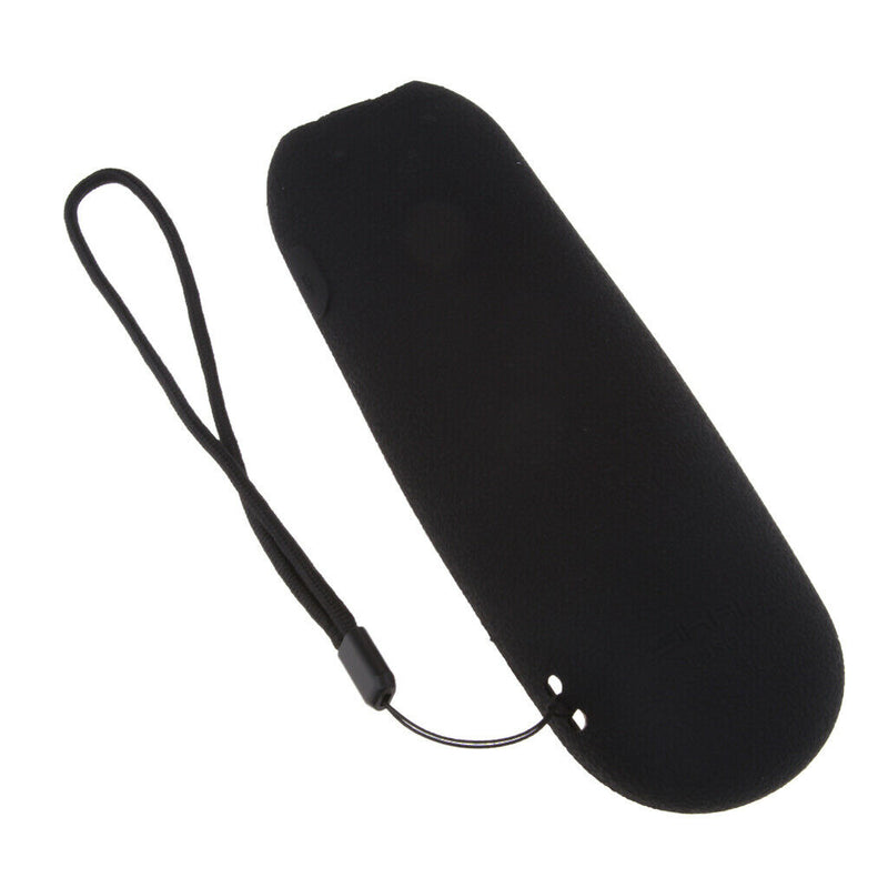 2 Piece Silicone Case Cover Skin for Sky Q Touch Remote Controller Black+Red