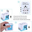 Power Plug Adapter International Travel - WITH 4 USB Ports work - 100-250V  Z3C4