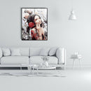 Painting By Numbers Kit DIY Charming Woman Canvas Oil Art Picture Craft