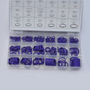 265pcs Car HNBR A/C System Air Conditioning O Ring Seals Set Vehicle Kit Tools
