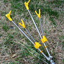 Telescopic Detachable Fishing Rod Holder Support Two Pole Bracket Carp Fish