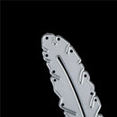 2pcs feather metal cutting dies stencil scrapbook album paper embossing craft SP
