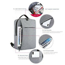 Anti Theft Backpack Men USB Charging Laptop Backpack School Bag Waterproof