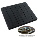 Router Bit Storage Tray Toolbox 11x13 inch 110 Bits 60x 1/4" & 50x 1/2"