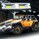 48W LED WORK LIGHT BAR Spot Lamp For OFF-ROAD 4WD SUV ATV LAMPS CAR K2U2